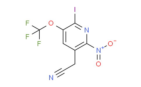 AM37998 | 1806244-04-1 | 2-Iodo-6-nitro-3-(trifluoromethoxy)pyridine-5-acetonitrile