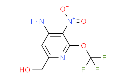 4-Amino-3-nitro-2-(trifluoromethoxy)pyridine-6-methanol