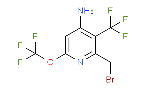 AM38002 | 1803447-68-8 | 4-Amino-2-(bromomethyl)-6-(trifluoromethoxy)-3-(trifluoromethyl)pyridine
