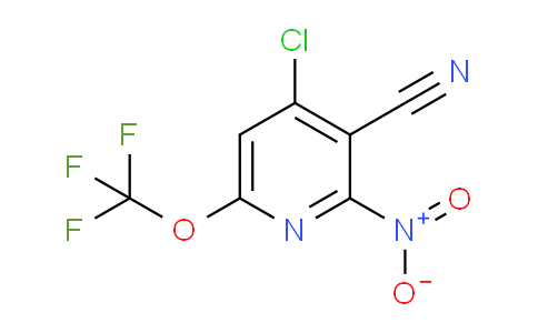 4-Chloro-3-cyano-2-nitro-6-(trifluoromethoxy)pyridine
