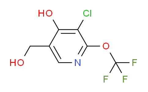 3-Chloro-4-hydroxy-2-(trifluoromethoxy)pyridine-5-methanol