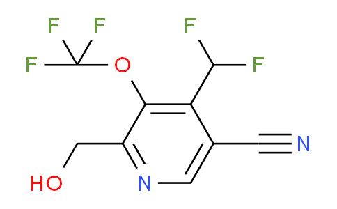 AM38013 | 1805925-94-3 | 5-Cyano-4-(difluoromethyl)-3-(trifluoromethoxy)pyridine-2-methanol