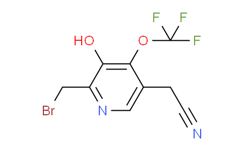 AM38014 | 1806133-93-6 | 2-(Bromomethyl)-3-hydroxy-4-(trifluoromethoxy)pyridine-5-acetonitrile