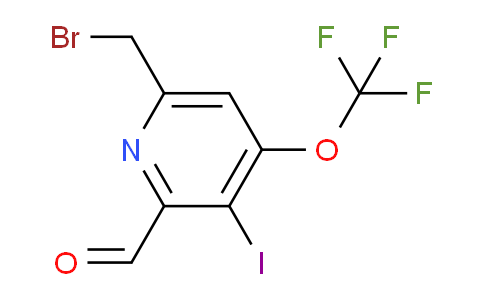 AM38015 | 1805978-69-1 | 6-(Bromomethyl)-3-iodo-4-(trifluoromethoxy)pyridine-2-carboxaldehyde