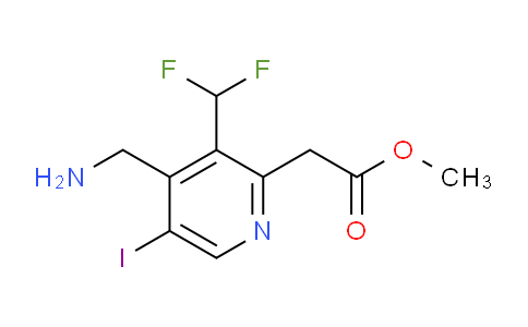 AM38021 | 1806887-18-2 | Methyl 4-(aminomethyl)-3-(difluoromethyl)-5-iodopyridine-2-acetate