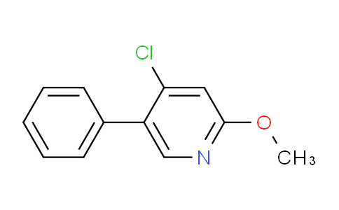 AM38022 | 1807273-27-3 | 4-Chloro-2-methoxy-5-phenylpyridine
