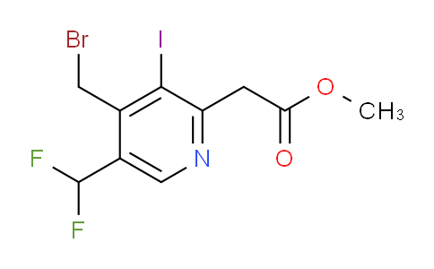 AM38046 | 1805073-74-8 | Methyl 4-(bromomethyl)-5-(difluoromethyl)-3-iodopyridine-2-acetate