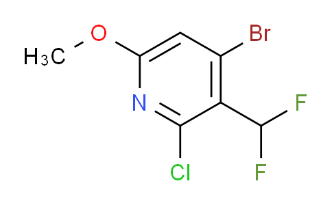 AM38055 | 1805159-43-6 | 4-Bromo-2-chloro-3-(difluoromethyl)-6-methoxypyridine