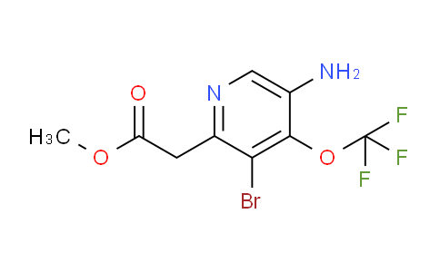 AM38058 | 1805984-96-6 | Methyl 5-amino-3-bromo-4-(trifluoromethoxy)pyridine-2-acetate