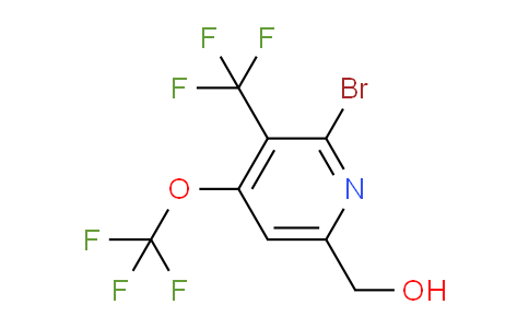 AM38059 | 1804549-66-3 | 2-Bromo-4-(trifluoromethoxy)-3-(trifluoromethyl)pyridine-6-methanol