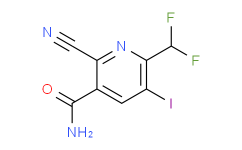 AM38065 | 1805186-49-5 | 2-Cyano-6-(difluoromethyl)-5-iodopyridine-3-carboxamide