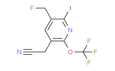 AM38066 | 1804362-97-7 | 3-(Fluoromethyl)-2-iodo-6-(trifluoromethoxy)pyridine-5-acetonitrile