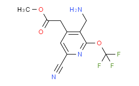 AM38068 | 1803941-76-5 | Methyl 3-(aminomethyl)-6-cyano-2-(trifluoromethoxy)pyridine-4-acetate