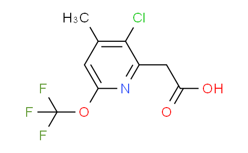 AM38071 | 1806100-41-3 | 3-Chloro-4-methyl-6-(trifluoromethoxy)pyridine-2-acetic acid