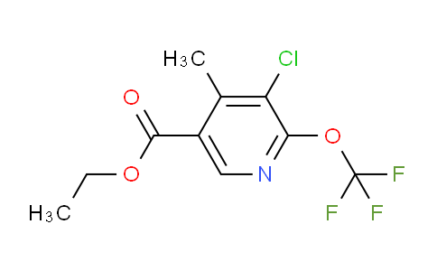 AM38074 | 1803615-86-2 | Ethyl 3-chloro-4-methyl-2-(trifluoromethoxy)pyridine-5-carboxylate