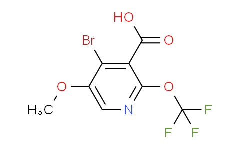 AM38085 | 1803623-44-0 | 4-Bromo-5-methoxy-2-(trifluoromethoxy)pyridine-3-carboxylic acid