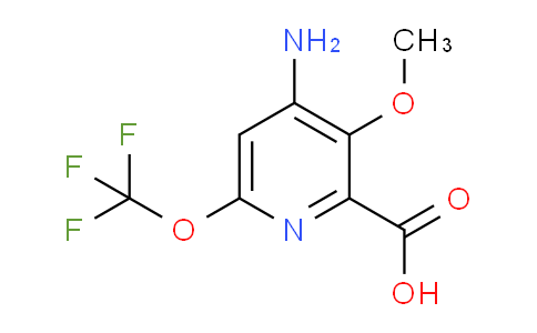 AM38086 | 1804576-20-2 | 4-Amino-3-methoxy-6-(trifluoromethoxy)pyridine-2-carboxylic acid