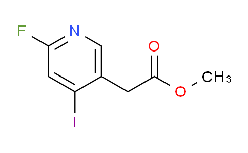 AM38088 | 1806293-60-6 | Methyl 2-fluoro-4-iodopyridine-5-acetate