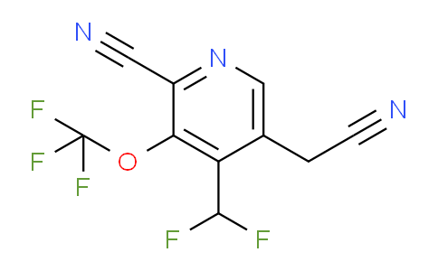 AM38091 | 1805924-97-3 | 2-Cyano-4-(difluoromethyl)-3-(trifluoromethoxy)pyridine-5-acetonitrile