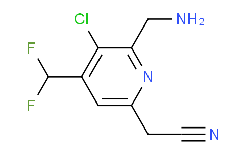 AM38096 | 1804865-93-7 | 2-(Aminomethyl)-3-chloro-4-(difluoromethyl)pyridine-6-acetonitrile