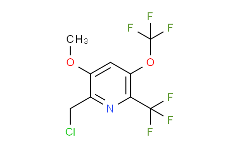 AM38101 | 1804471-01-9 | 2-(Chloromethyl)-3-methoxy-5-(trifluoromethoxy)-6-(trifluoromethyl)pyridine