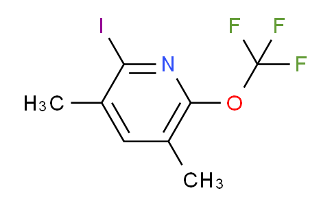 AM38102 | 1803457-14-8 | 3,5-Dimethyl-2-iodo-6-(trifluoromethoxy)pyridine