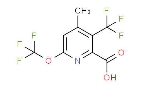 AM38108 | 1361902-49-9 | 4-Methyl-6-(trifluoromethoxy)-3-(trifluoromethyl)pyridine-2-carboxylic acid
