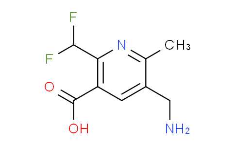 AM38109 | 1807142-75-1 | 3-(Aminomethyl)-6-(difluoromethyl)-2-methylpyridine-5-carboxylic acid
