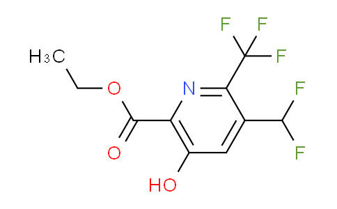 AM38117 | 1806981-03-2 | Ethyl 3-(difluoromethyl)-5-hydroxy-2-(trifluoromethyl)pyridine-6-carboxylate