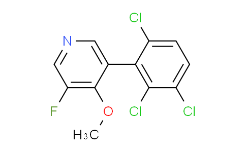 AM38119 | 1361564-56-8 | 3-Fluoro-4-methoxy-5-(2,3,6-trichlorophenyl)pyridine