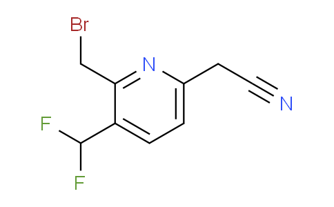 AM38122 | 1805227-59-1 | 2-(Bromomethyl)-3-(difluoromethyl)pyridine-6-acetonitrile
