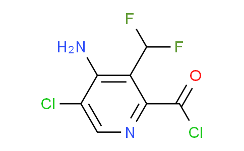 AM38124 | 1805346-88-6 | 4-Amino-5-chloro-3-(difluoromethyl)pyridine-2-carbonyl chloride