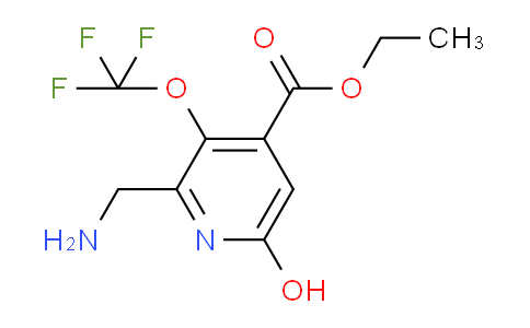 AM38126 | 1806133-59-4 | Ethyl 2-(aminomethyl)-6-hydroxy-3-(trifluoromethoxy)pyridine-4-carboxylate