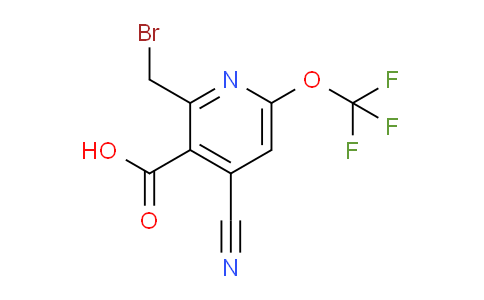 AM38130 | 1804319-71-8 | 2-(Bromomethyl)-4-cyano-6-(trifluoromethoxy)pyridine-3-carboxylic acid