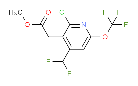 AM38135 | 1804559-21-4 | Methyl 2-chloro-4-(difluoromethyl)-6-(trifluoromethoxy)pyridine-3-acetate