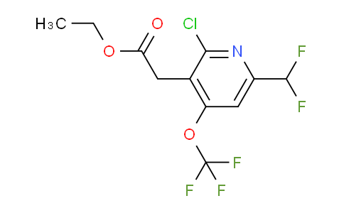 AM38137 | 1803651-85-5 | Ethyl 2-chloro-6-(difluoromethyl)-4-(trifluoromethoxy)pyridine-3-acetate