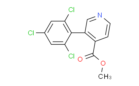 Methyl 3-(2,4,6-trichlorophenyl)isonicotinate