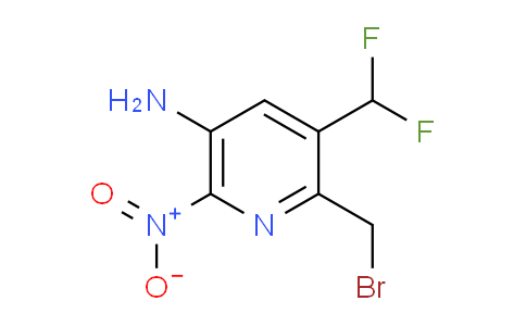 AM38147 | 1805226-37-2 | 5-Amino-2-(bromomethyl)-3-(difluoromethyl)-6-nitropyridine