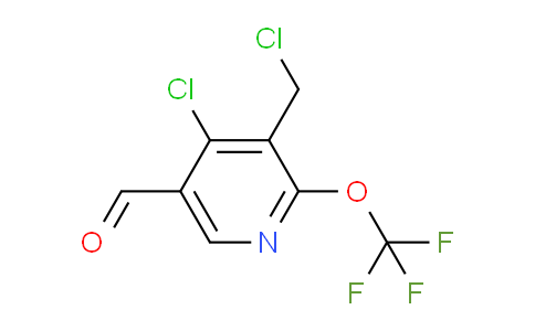 AM38152 | 1804469-81-5 | 4-Chloro-3-(chloromethyl)-2-(trifluoromethoxy)pyridine-5-carboxaldehyde