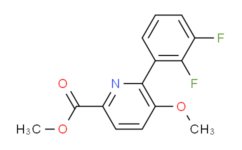 AM38158 | 1261842-68-5 | Methyl 6-(2,3-difluorophenyl)-5-methoxypicolinate