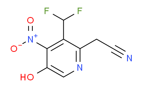 AM38166 | 1805622-80-3 | 3-(Difluoromethyl)-5-hydroxy-4-nitropyridine-2-acetonitrile