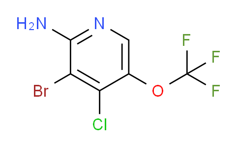 2-Amino-3-bromo-4-chloro-5-(trifluoromethoxy)pyridine
