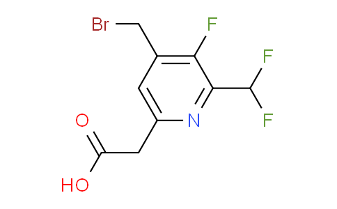 AM38177 | 1805063-69-7 | 4-(Bromomethyl)-2-(difluoromethyl)-3-fluoropyridine-6-acetic acid