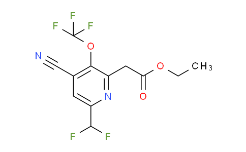 AM38184 | 1803948-94-8 | Ethyl 4-cyano-6-(difluoromethyl)-3-(trifluoromethoxy)pyridine-2-acetate