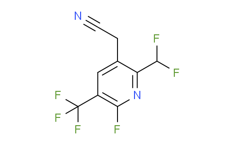 AM38185 | 1805615-38-6 | 2-(Difluoromethyl)-6-fluoro-5-(trifluoromethyl)pyridine-3-acetonitrile