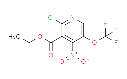 Ethyl 2-chloro-4-nitro-5-(trifluoromethoxy)pyridine-3-carboxylate