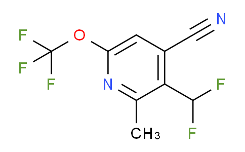 AM38202 | 1806044-85-8 | 4-Cyano-3-(difluoromethyl)-2-methyl-6-(trifluoromethoxy)pyridine