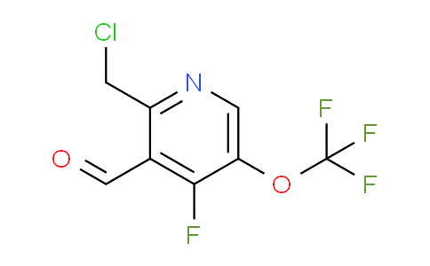 AM38205 | 1804748-88-6 | 2-(Chloromethyl)-4-fluoro-5-(trifluoromethoxy)pyridine-3-carboxaldehyde