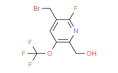 AM38208 | 1806014-10-7 | 3-(Bromomethyl)-2-fluoro-5-(trifluoromethoxy)pyridine-6-methanol