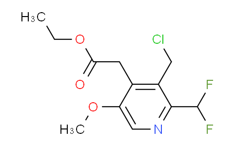 AM38219 | 1805615-26-2 | Ethyl 3-(chloromethyl)-2-(difluoromethyl)-5-methoxypyridine-4-acetate